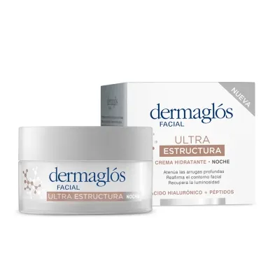 Dermaglos facial ultra estructura crema hidratante noche x 50gr