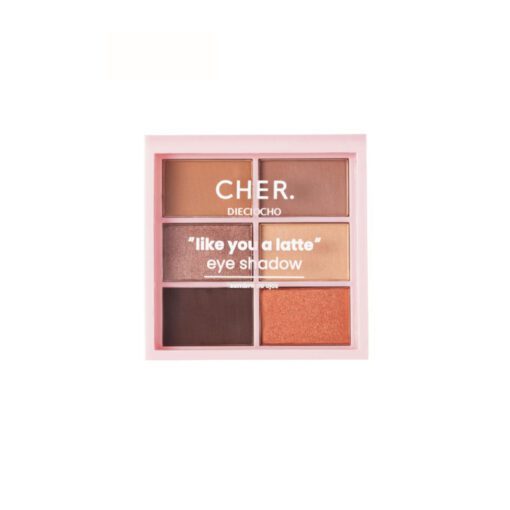Cher dieciocho paleta de sombras "like you a latte"