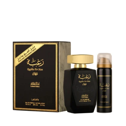 Lattafa Raghba estuche EDP X 100ml + desodorante