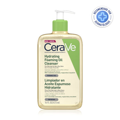 Cerave Hydrating Foaming Oil Cleanser Aceite Limpiador X 473ml