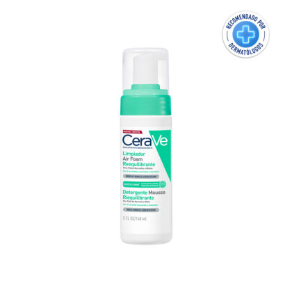 Cerave Air Foam Limpiador Facial Reequilibrante Espuma X 148ml