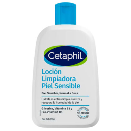 Cetaphil Loción Limpiadora Rostro Y Cuerpo Para Pieles Secas Sensibles X 236ml