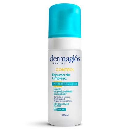 Dermaglós Facial Control Espuma De Limpieza Piel Propensa Al Acné X 150ml