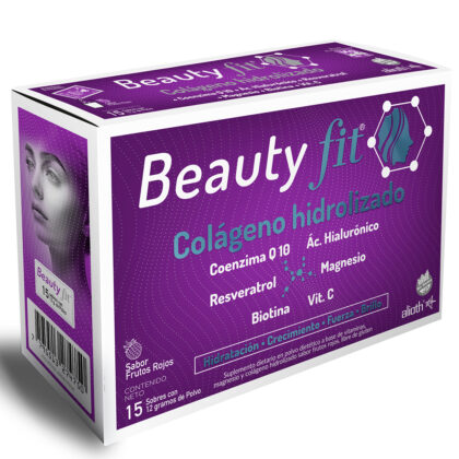 Beauty Fit Colágeno Hidrolizado Foratelecedor Piel Pelo Y Uñas X 15 Sobres