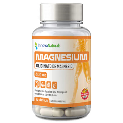 Innovanaturals Magnesium Glicinato De Magnesio X 60 Cápsulas