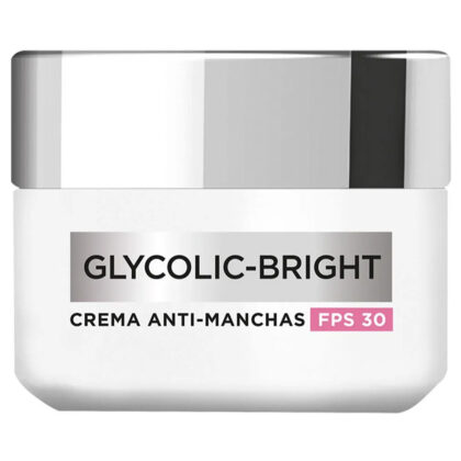 Loreal Glycolic Bright Crema Día Anti-manchas Fps30 Todo Tipo De Piel X 50ml