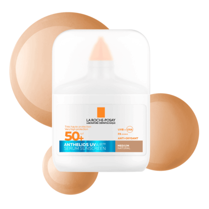 La Roche Posay Anthelios protector solar uvair tono medio FPS50 x 50 gr