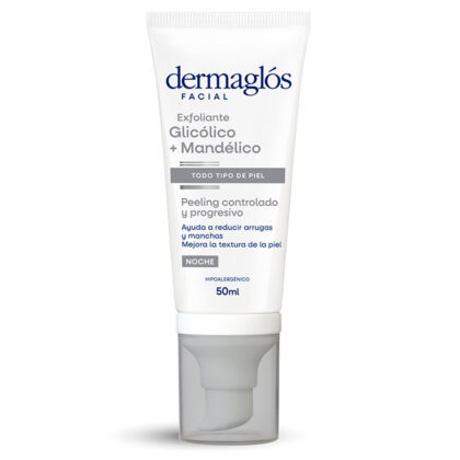 Dermaglós Facial Glicólico + Mandelico Efecto Peeling Exfoliante X 50ml
