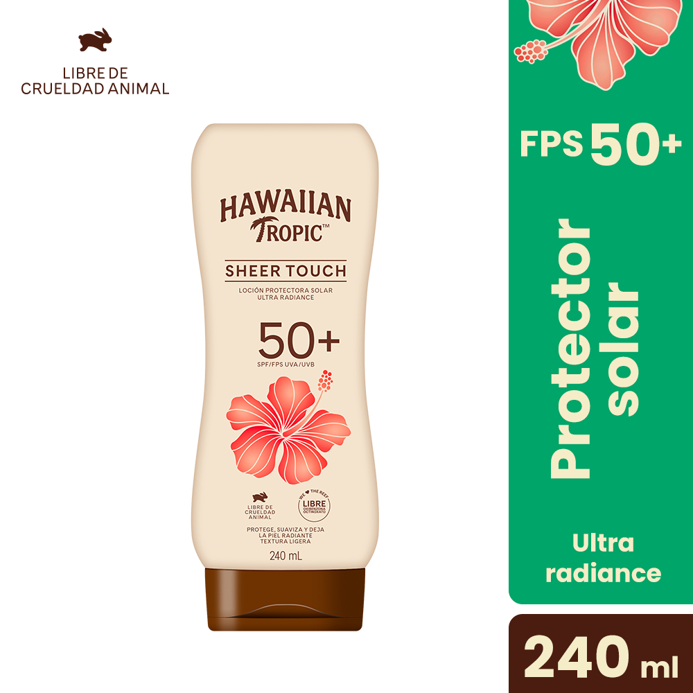 Hawaiian tropic sheer touch loción Protectora Solar FPS50 x 240ml