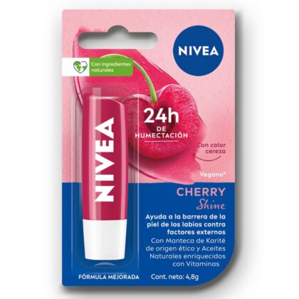 Nivea protector labial cherry x 4,8gr