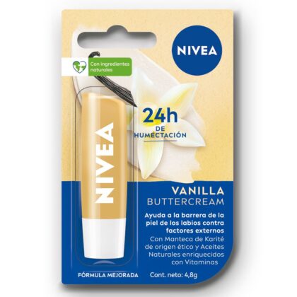 Nivea protector labial vainilla x 4,8gr
