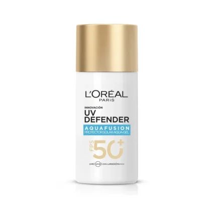 Loreal UV defender Aquafusión FPS50+ protector solar x 50ml