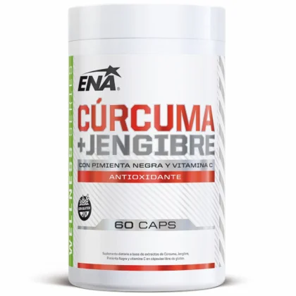 Ena cúrcuma + jengibre x 60cap