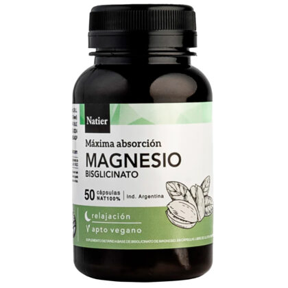 Natier bisglicinato de magnesio x 50 cap