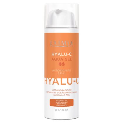 Eximia Hyalu C Aqua Gel 3 En 1 Hidratante Facial Iluminador X 50 Gramos