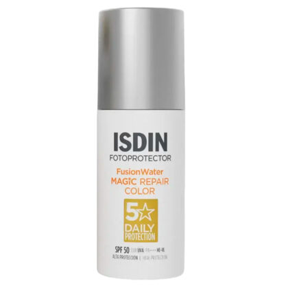 Isdin fotoprotector FusionWater magic repair oil control con color FPS50 x 50ml