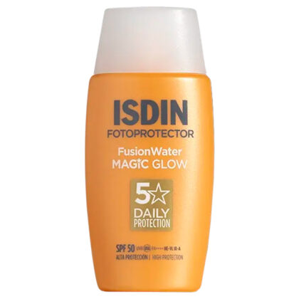 Isdin protector solar FusionWater magic glow fluido FPS50 x 50ml