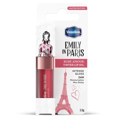 Vaseline bálsamo labial hidratante Emily in Paris Rose x 4,6ml